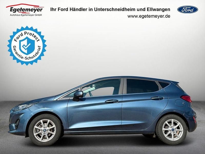 Gebraucht Ford Fiesta Titanium 101 PS (74 kW) 2023 Blau Kleinwagen