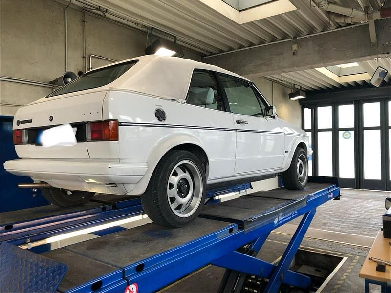 Gebraucht VW Golf Cabriolet 75 PS (55 kW) 1985 Weiß Cabrio