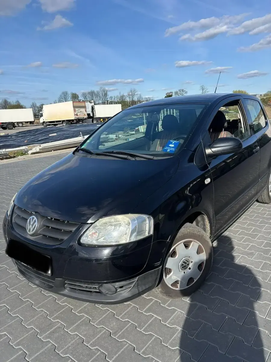 Usata VW Fox 55 CV (40 kW) 2007 Nero Utilitaria