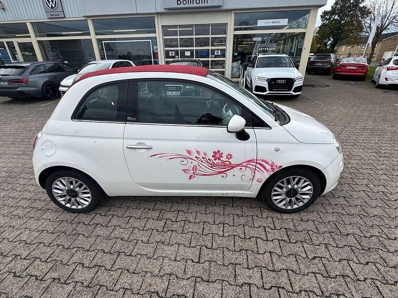 Gebraucht Fiat 500 Lounge 86 PS (63 kW) 2014 Weiß Cabrio