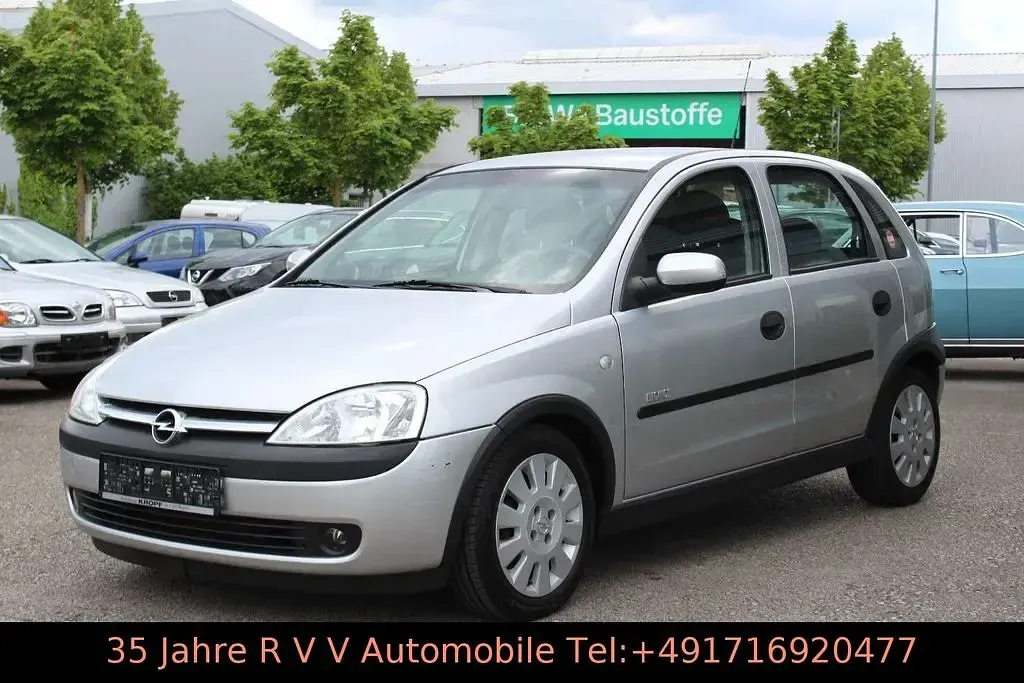 Gebraucht Opel Corsa Elegance 75 PS (55 kW) 2003 Silber Kleinwagen