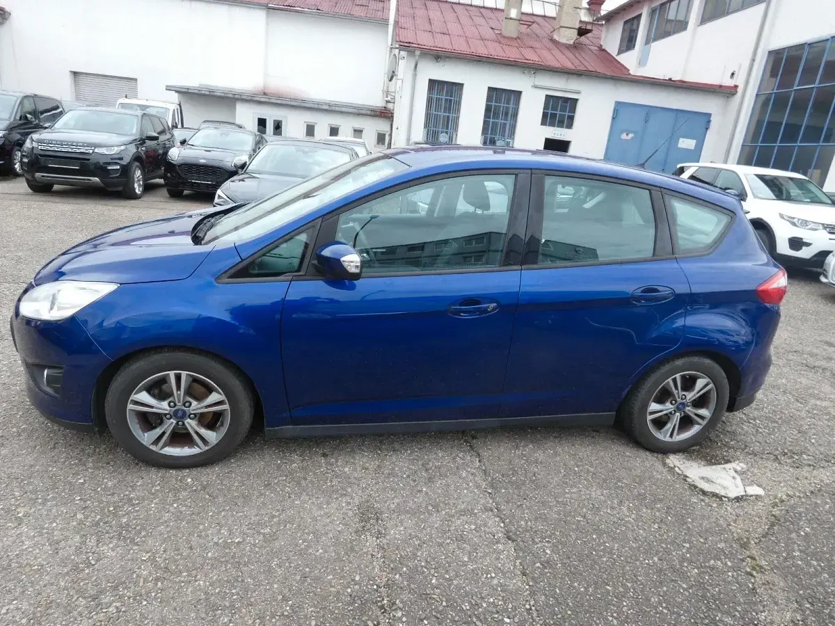 Gebraucht Ford C-MAX SYNC Edition 101 PS (74 kW) 2014 Blau Van / Kleinbus