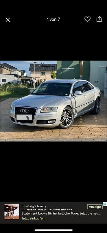 Gebraucht Audi A8 233 PS (171 kW) 2008 Silber Limousine