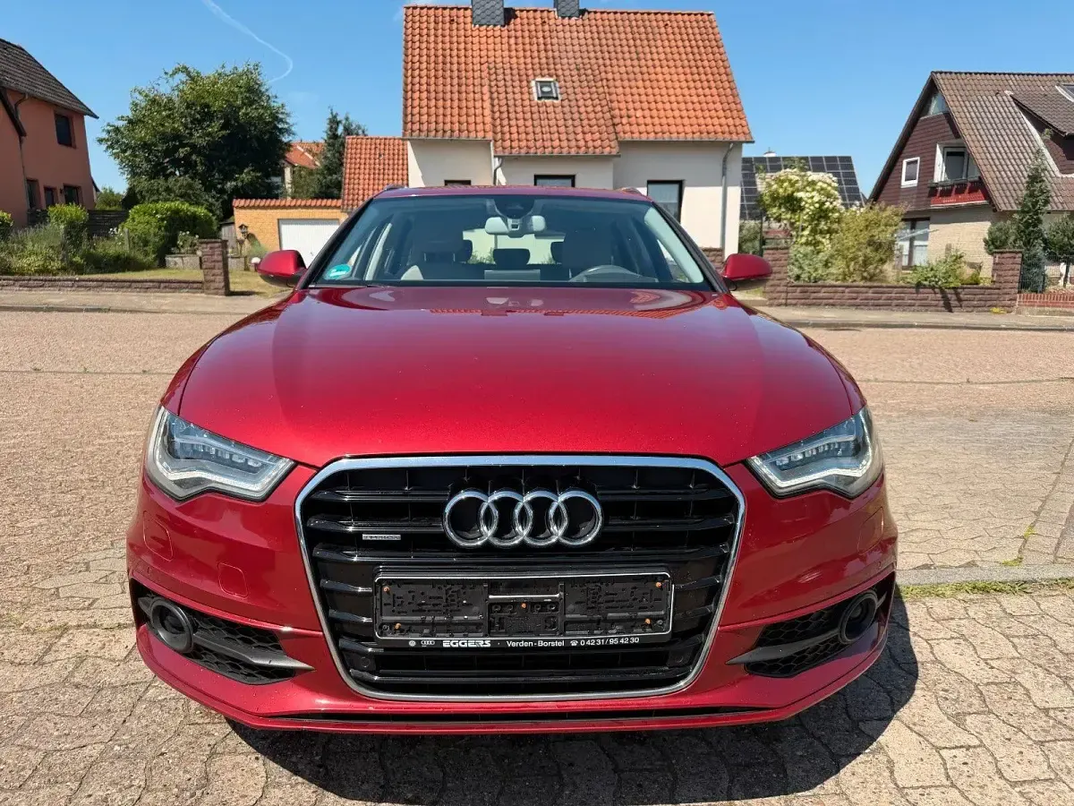 Gebraucht Audi A6 S-Line 313 PS (230 kW) 2013 Rot Kombi