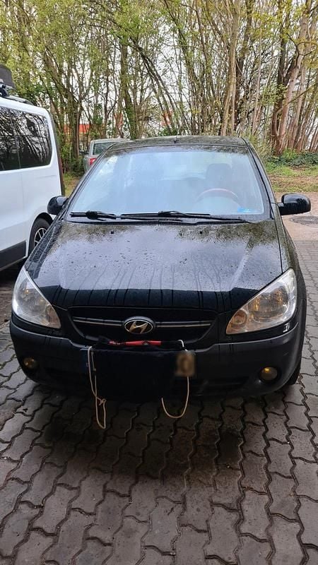 Gebraucht Hyundai Getz 97 PS (71 kW) 2008 Schwarz Kleinwagen
