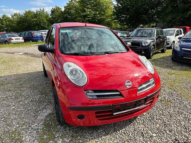 Rot Gebraucht 2007 Nissan Micra Kleinwagen | 2.950 € (Teuer) - Bild 1/4