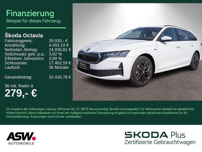 Gebraucht Skoda Octavia Selection 116 PS (85 kW) 2025 Bila moon/moon white Kombi
