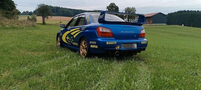Gebraucht Subaru Impreza 218 PS (160 kW) 2002 Blau Limousine