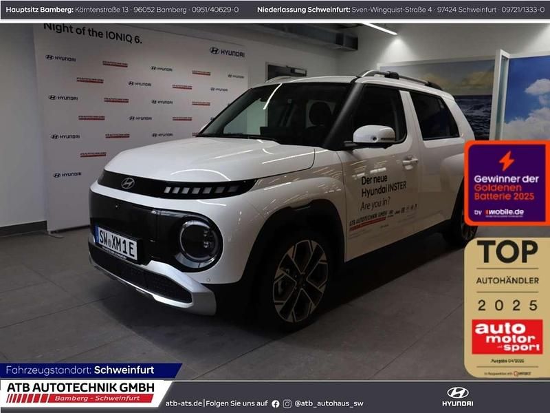 Atlas white Gebraucht 2025 Hyundai Inster Prime Kleinwagen | 28.375 € (Fairer Preis) - Bild 1/4