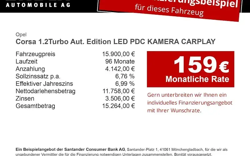 Gebraucht Opel Corsa Edition 101 PS (74 kW) 2025 Rot Kleinwagen