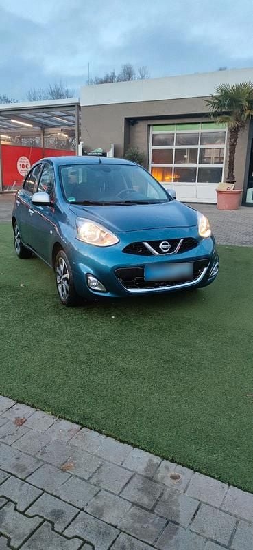 Gebraucht Nissan Micra N-TEC 80 PS (58 kW) 2017 Blau Kleinwagen