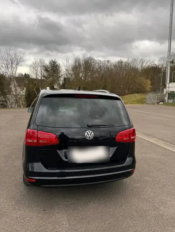 Gebraucht VW Sharan Style 170 PS (125 kW) 2012 Schwarz Van / Kleinbus