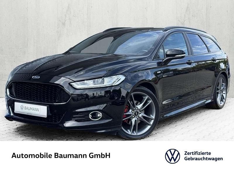 Schwarz Gebraucht 2018 Ford Mondeo ST-Line Kombi | 15.980 € (Teuer) - Bild 1/4