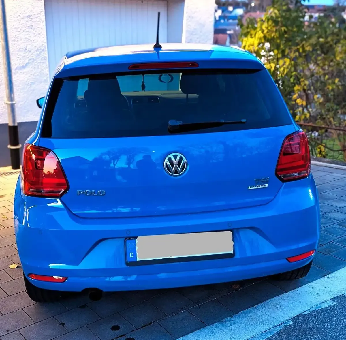Gebraucht VW Polo Comfortline 90 PS (66 kW) 2014 Blau Kleinwagen