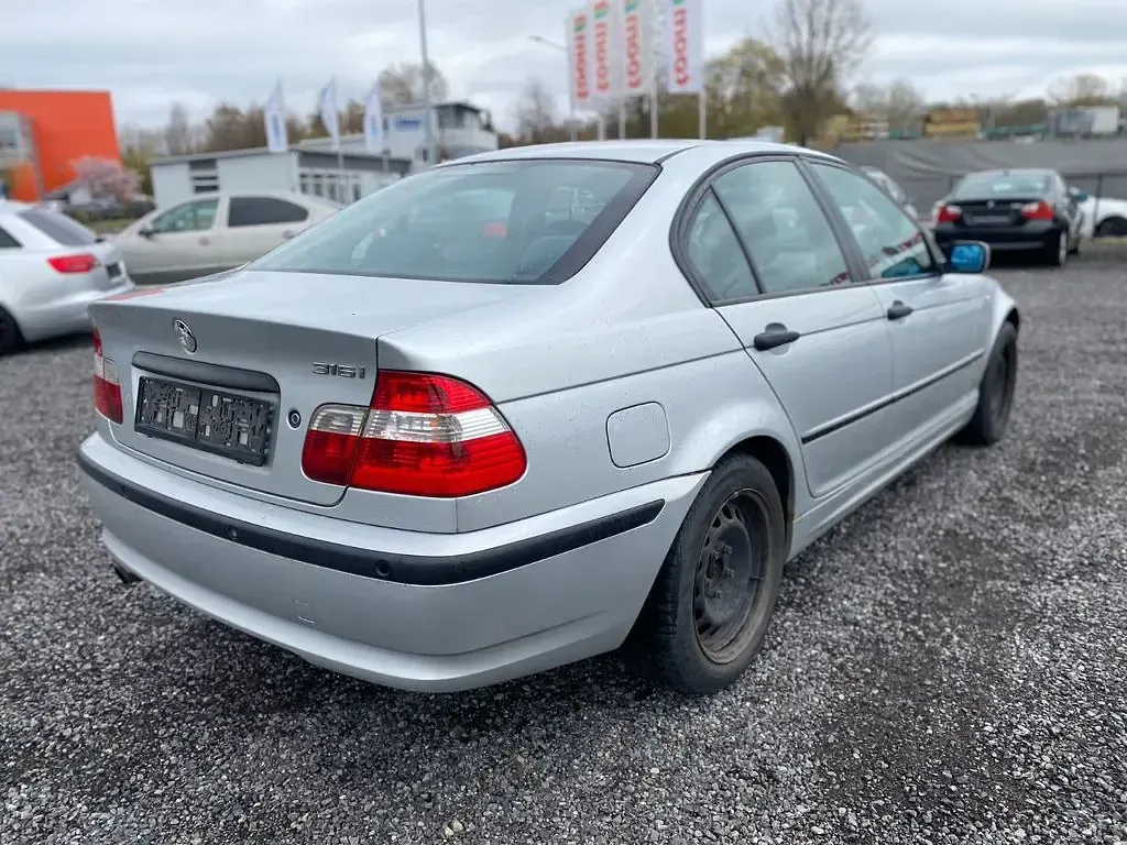 Gebraucht BMW 316 Exclusive 116 PS (85 kW) 2004 Silber Limousine