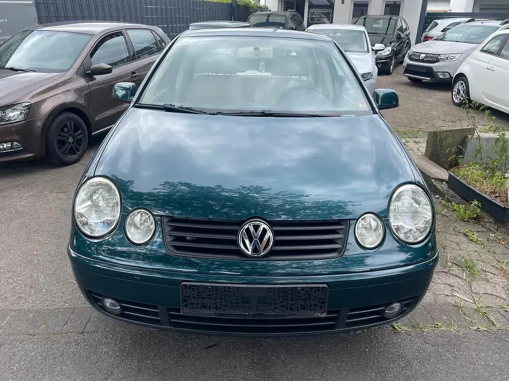 Gebraucht VW Polo Highline 75 PS (55 kW) 2002 Grün Kleinwagen