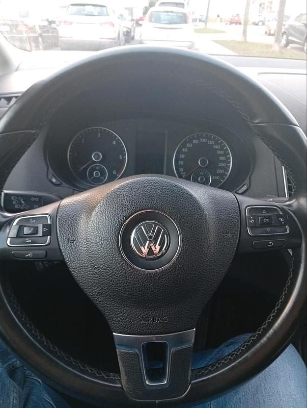 Gebraucht VW Sharan 170 PS (125 kW) 2010 Silber Van / Kleinbus