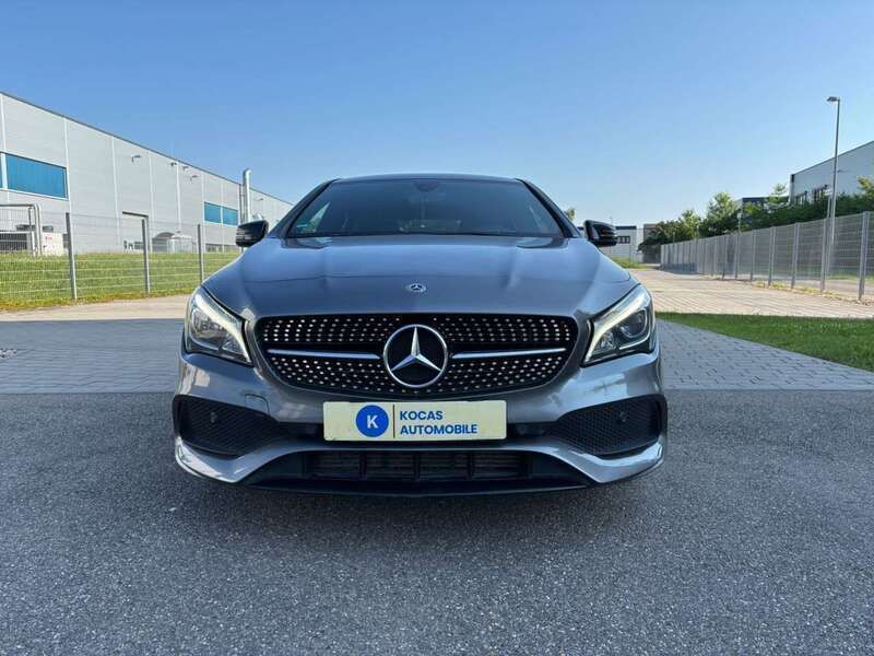 Mountaingrau met. Gebraucht 2017 Mercedes CLA200 AMG line Kombi | 12.989 € (Fairer Preis) - Bild 1/4