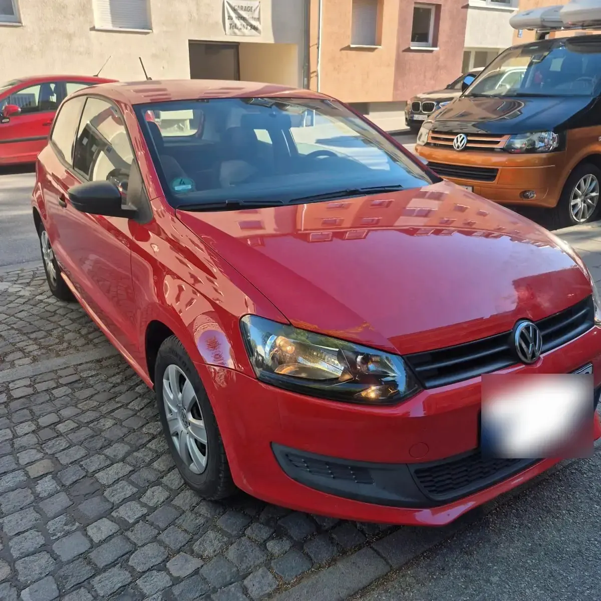 Second-hand VW Polo 80 CP (58 kW) 2010 Roșu Hatchback