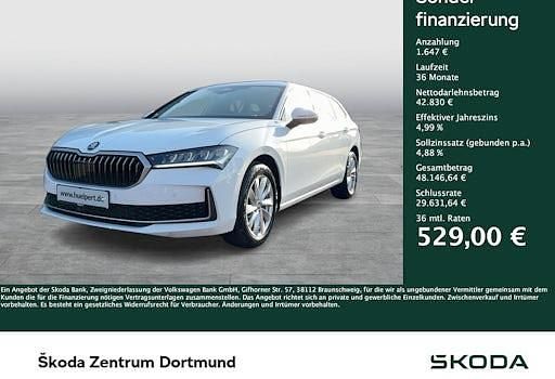 Neu Skoda Superb Selection 193 PS (141 kW) 2026 Weiß Kombi