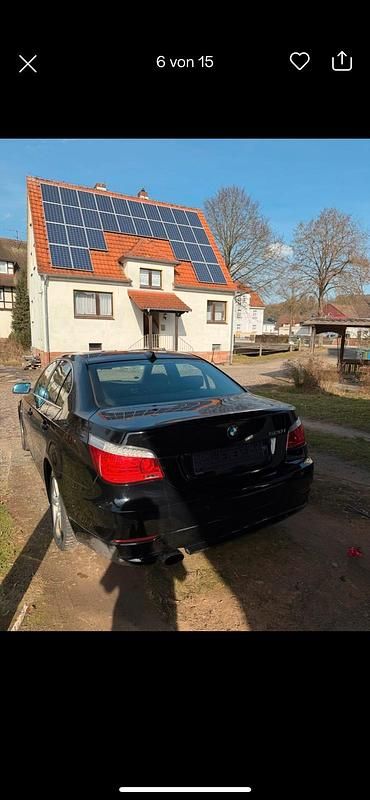 Gebraucht BMW 520 170 PS (125 kW) 2008 Schwarz Limousine