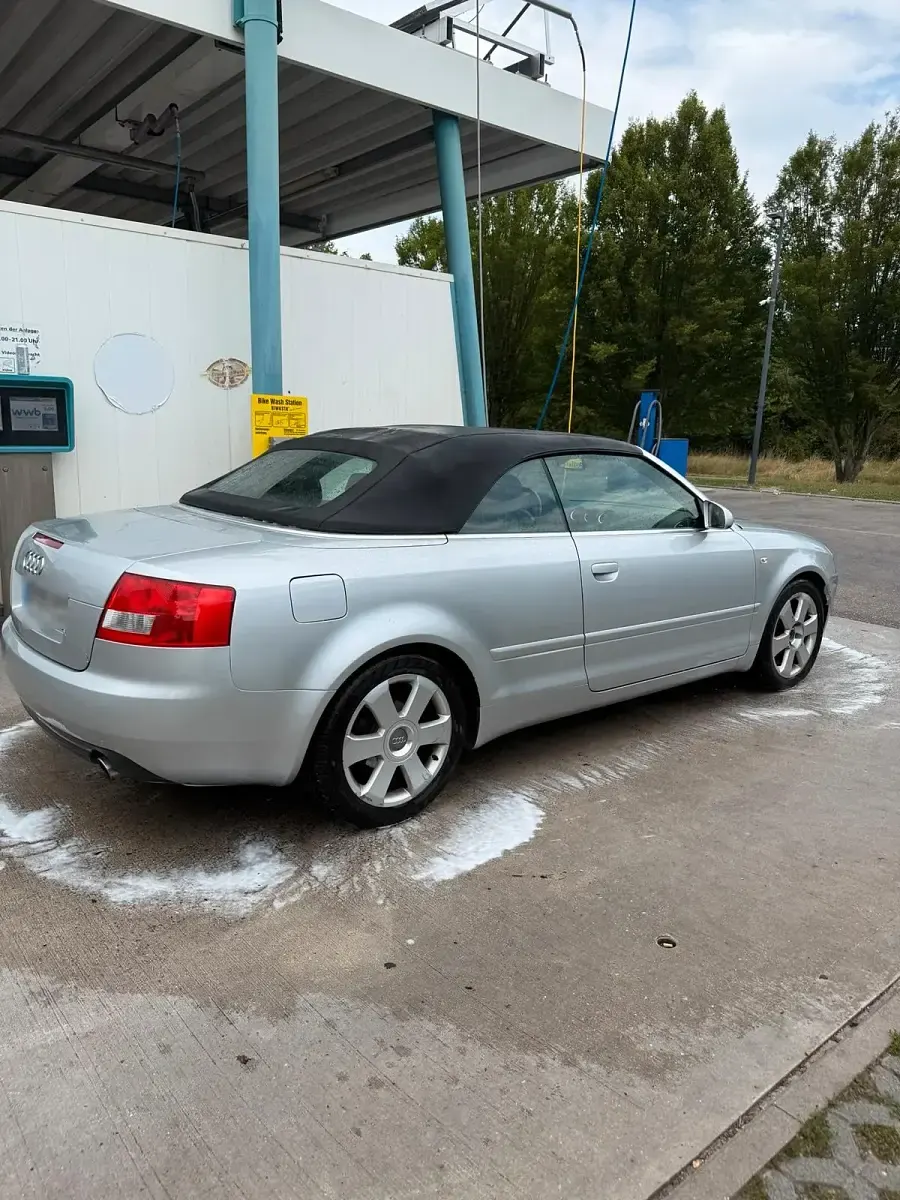 Gebraucht Audi A4 Cabriolet 163 PS (119 kW) 2004 Silber Cabrio