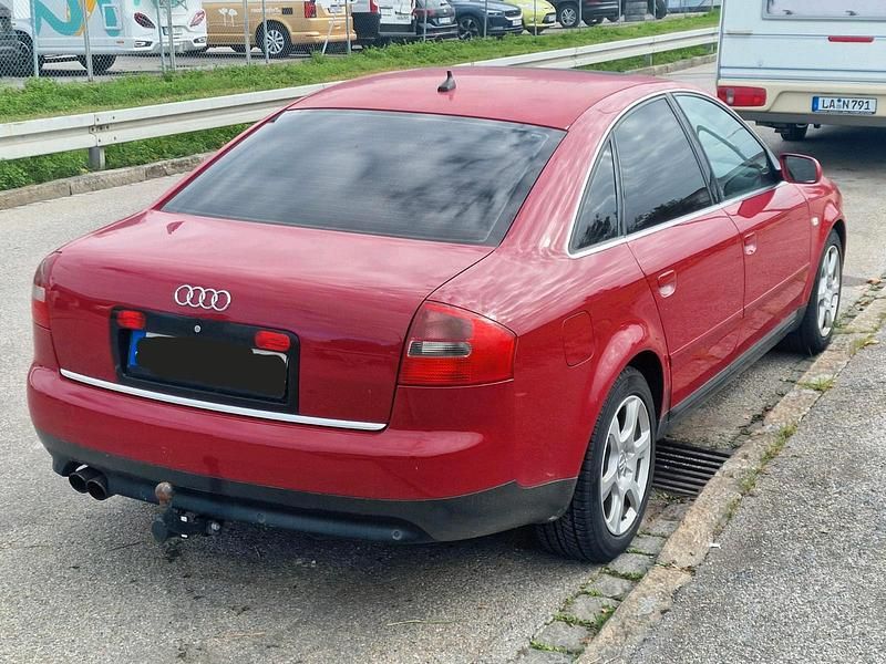 Rot Gebraucht 2003 Audi A6 Limousine | 1.199 € (Guter Preis) - Bild 1/4