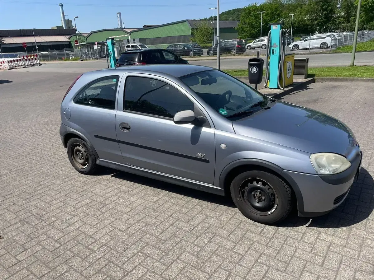 Gebraucht Opel Corsa 2003 Silber Kleinwagen