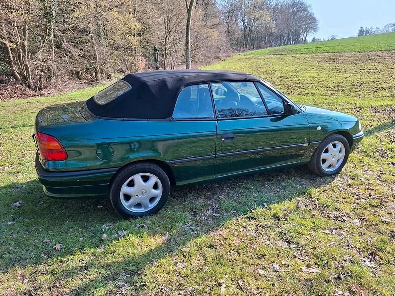Gebraucht Opel Astra Cabriolet 75 PS (55 kW) 1998 Grün Cabrio