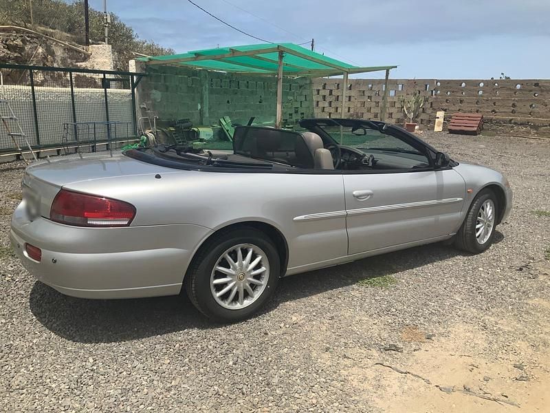 Brugt Chrysler Sebring Cabriolet 141 HK (103 kW) 2002 Sølv Cabriolet