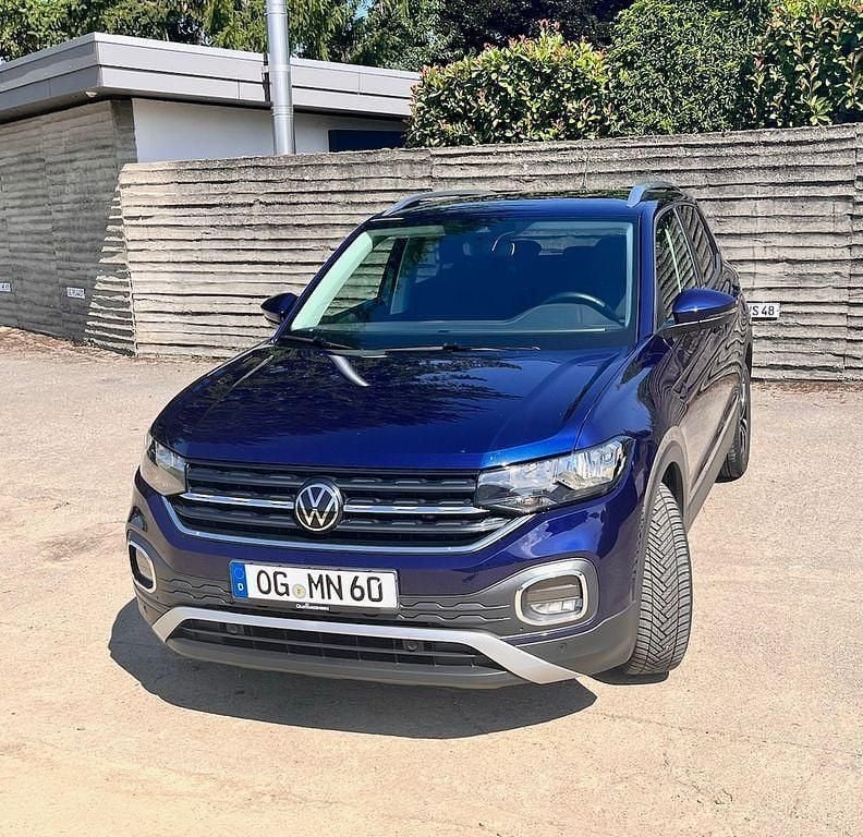 Blau Gebraucht 2020 VW T-Cross United SUV | 18.150 € (Guter Preis) - Bild 1/4