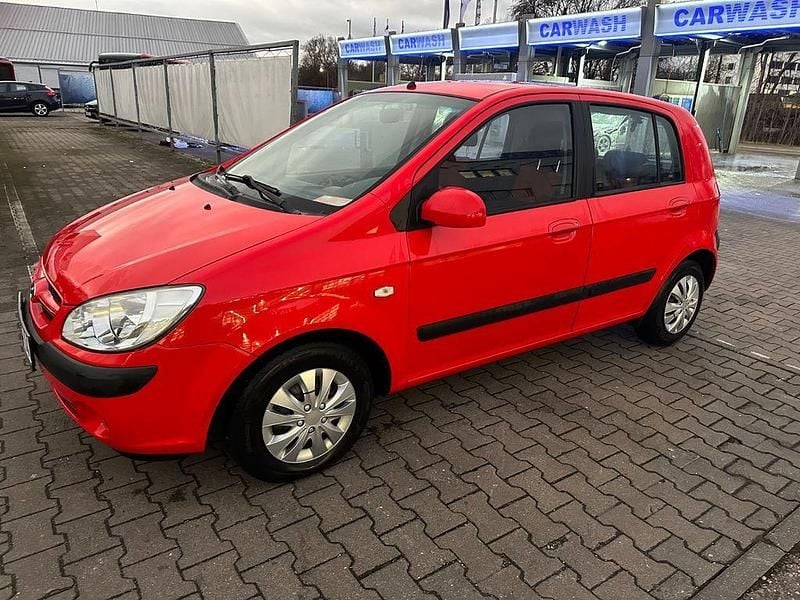 Rot Gebraucht 2007 Hyundai Getz Kleinwagen | 1.400 € (Guter Preis) - Bild 1/4