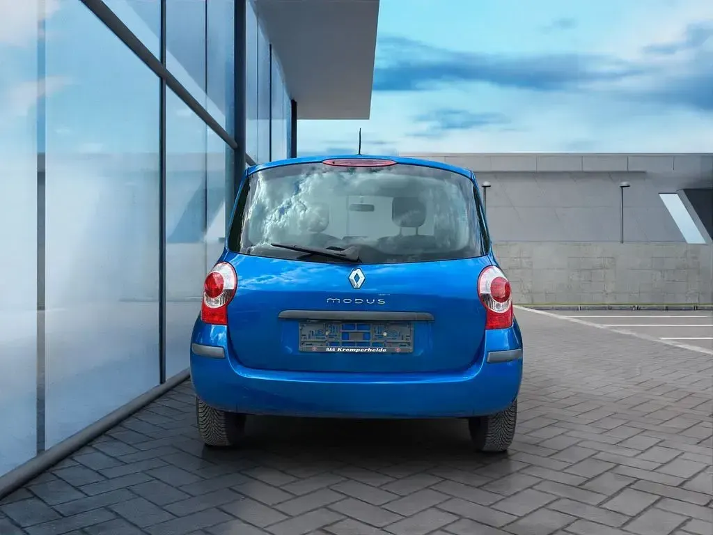 Gebraucht Renault Modus Authentique 75 PS (55 kW) 2006 Blau Van / Kleinbus