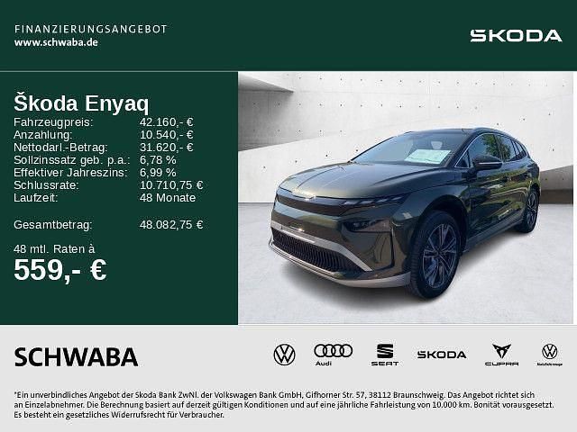 Grün Neu 2025 Skoda Enyaq iV SUV | 42.160 € (Fairer Preis) - Bild 1/4