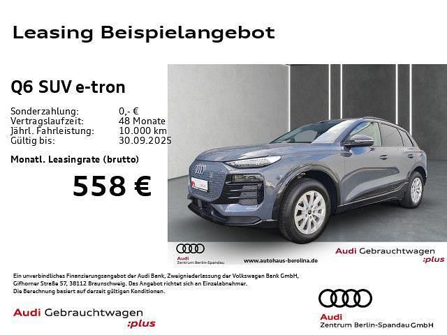 Grau Neu 2025 Audi Q6 e-tron Ambiente SUV | 56.212 € (Superpreis) - Bild 1/4