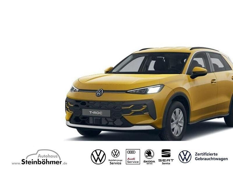 Yellow (gelb) Neu 2025 VW T-Roc Trendline SUV | 25.795 € (Superpreis) - Bild 1/4