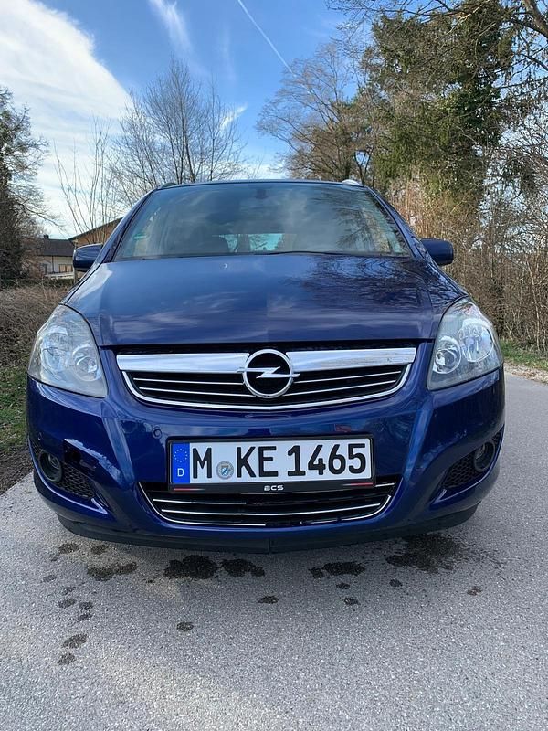 Gebraucht Opel Zafira 140 PS (102 kW) 2011 Blau Van / Kleinbus