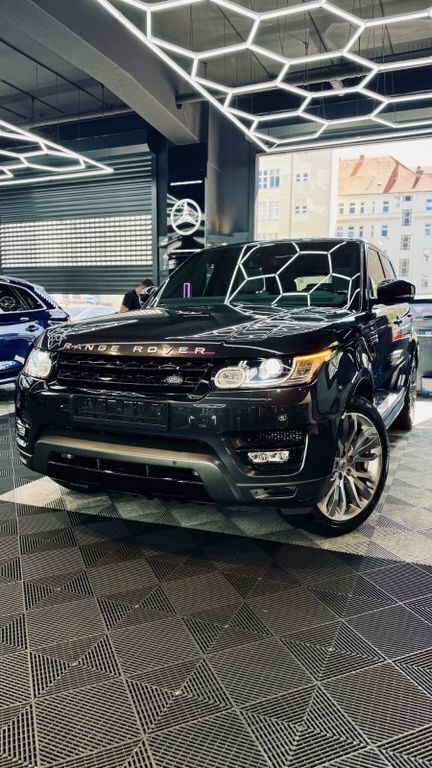 Grau Gebraucht 2015 Land Rover Range Rover Sport HSE Dynamic SUV | 24.900 € (Superpreis) - Bild 1/4