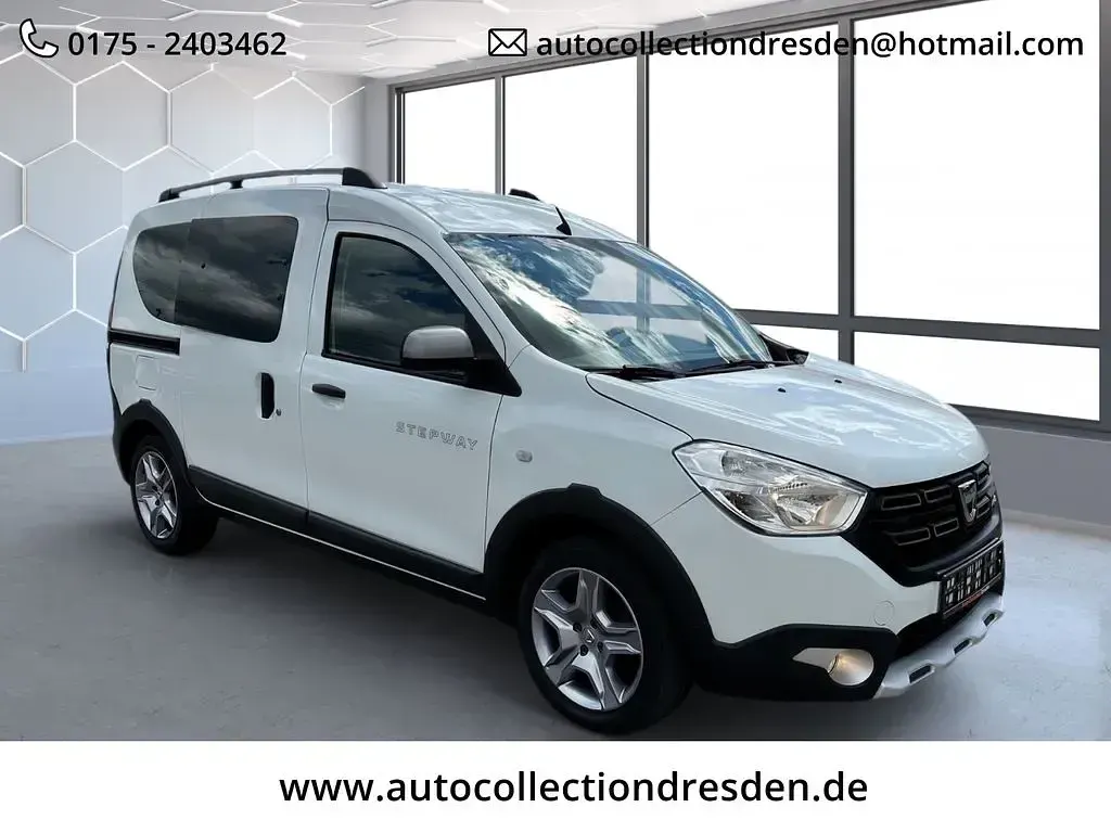 Gebraucht Dacia Dokker Stepway 95 PS (69 kW) 2021 Weiss Van / Kleinbus