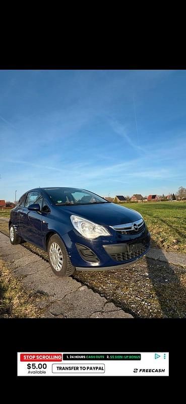 Blau Gebraucht 2013 Opel Corsa Limousine | 2.000 € (Guter Preis) - Bild 1/4