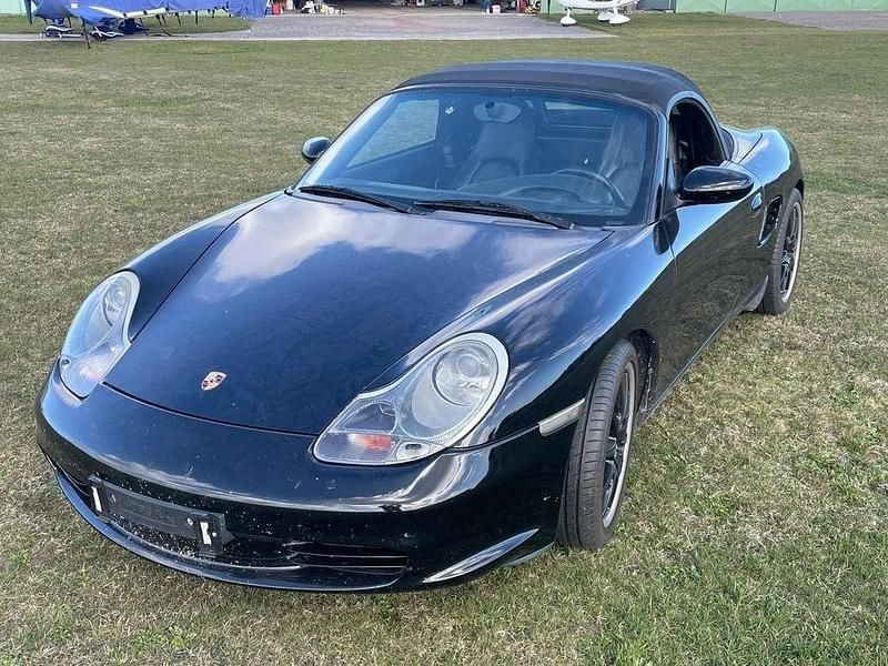 Gebraucht Porsche Boxster 228 PS (167 kW) 2002 Schwarz Cabrio