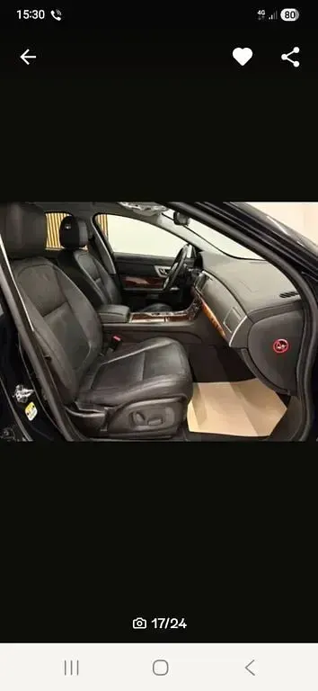 Gebraucht Jaguar XF 211 PS (155 kW) 2010 Schwarz Limousine