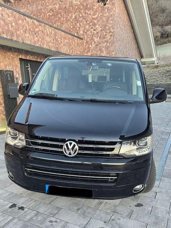 Schwarz Gebraucht 2015 VW Multivan Highline Van | 25.000 € (Superpreis) - Bild 1/4