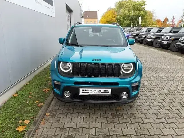 Gebraucht Jeep Renegade Limited 150 PS (110 kW) 2021 Türkis mat SUV