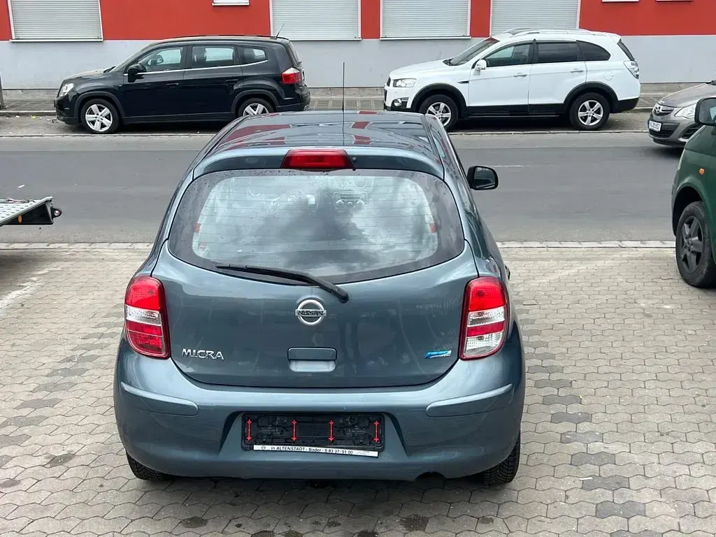 Gebraucht Nissan Micra Acenta 80 PS (58 kW) 2012 Grau Kleinwagen