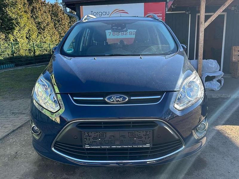 Gebraucht Ford Grand C-Max SYNC Edition 125 PS (91 kW) 2015 Blazerblau Van / Kleinbus