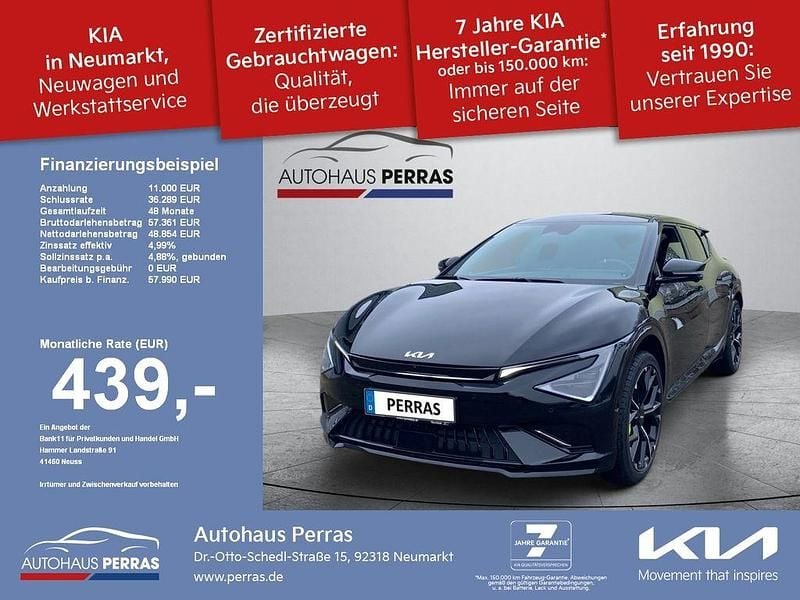Neu Kia EV6 GT 447 kW (609 PS) 2026 Schwarz SUV