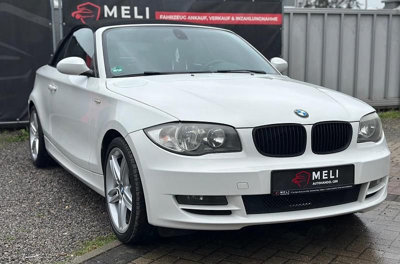 Alpinweiss iii Gebraucht 2008 BMW 118 Cabriolet Advantage Cabrio | 6.999 € (Fairer Preis) - Bild 1/4