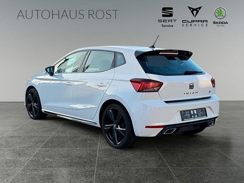 Gebraucht Seat Ibiza Black Edition 95 PS (69 kW) 2021 Weiß Limousine