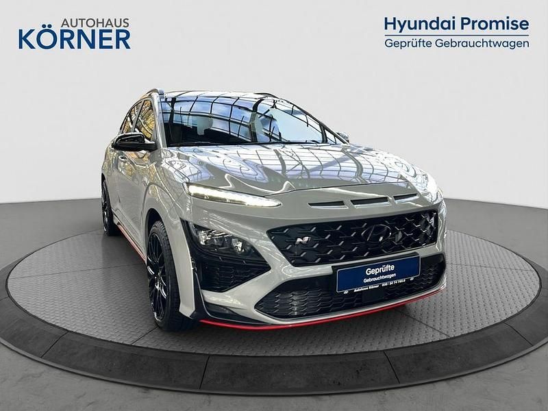Grau Gebraucht 2022 Hyundai Kona N Performance SUV | 31.900 € (Teuer) - Bild 1/4
